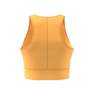 Women Own The Run 3-Stripes Tank Top, Yellow, A701_ONE, thumbnail image number 13