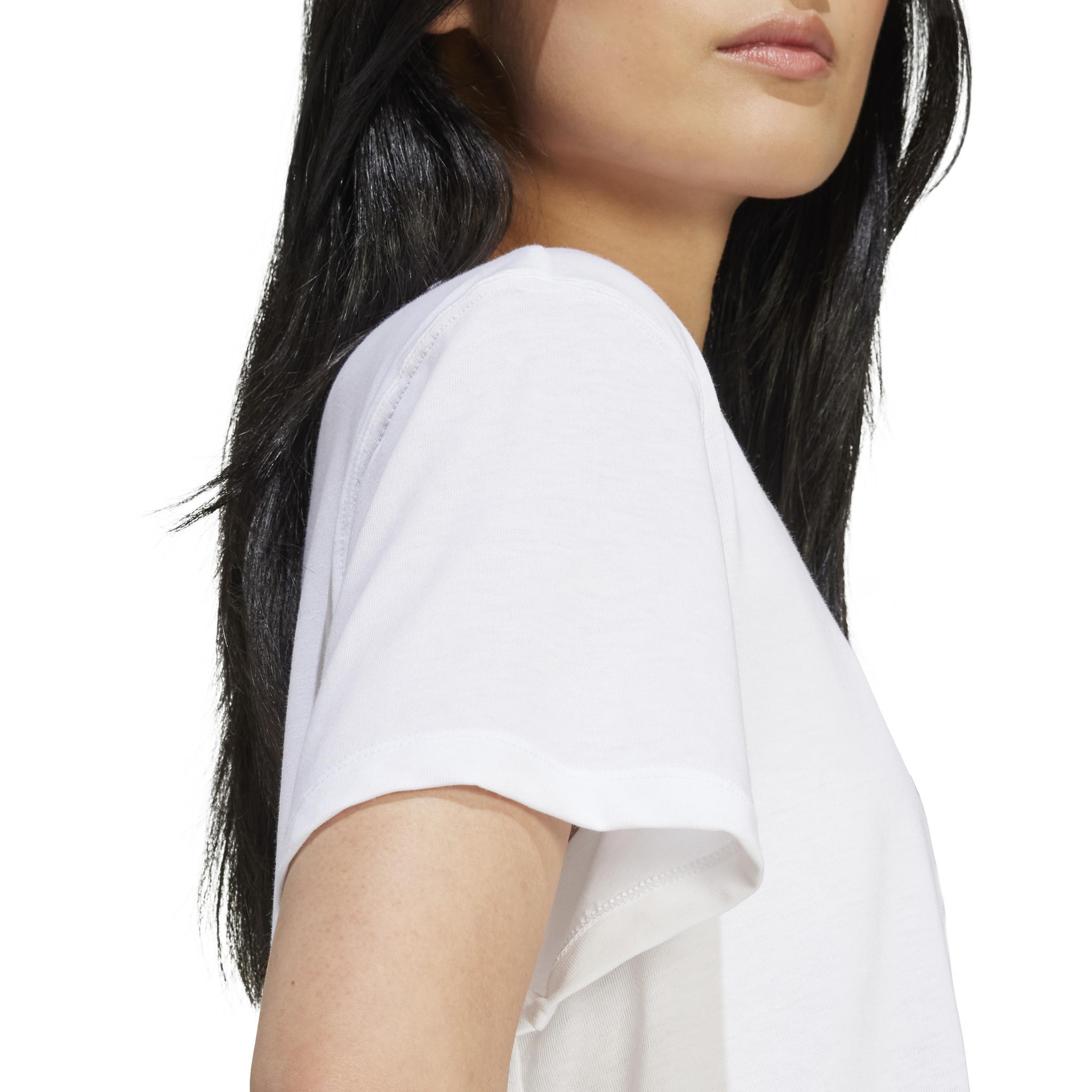 Adicolor Trefoil Boxy T-Shirt, White, , large image number 4