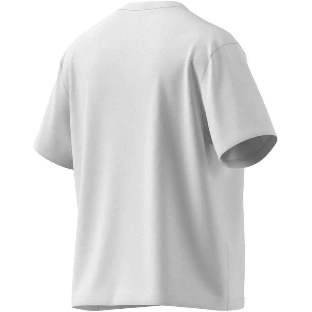 Adicolor Trefoil Boxy T-Shirt, White, A701_ONE, large image number 11