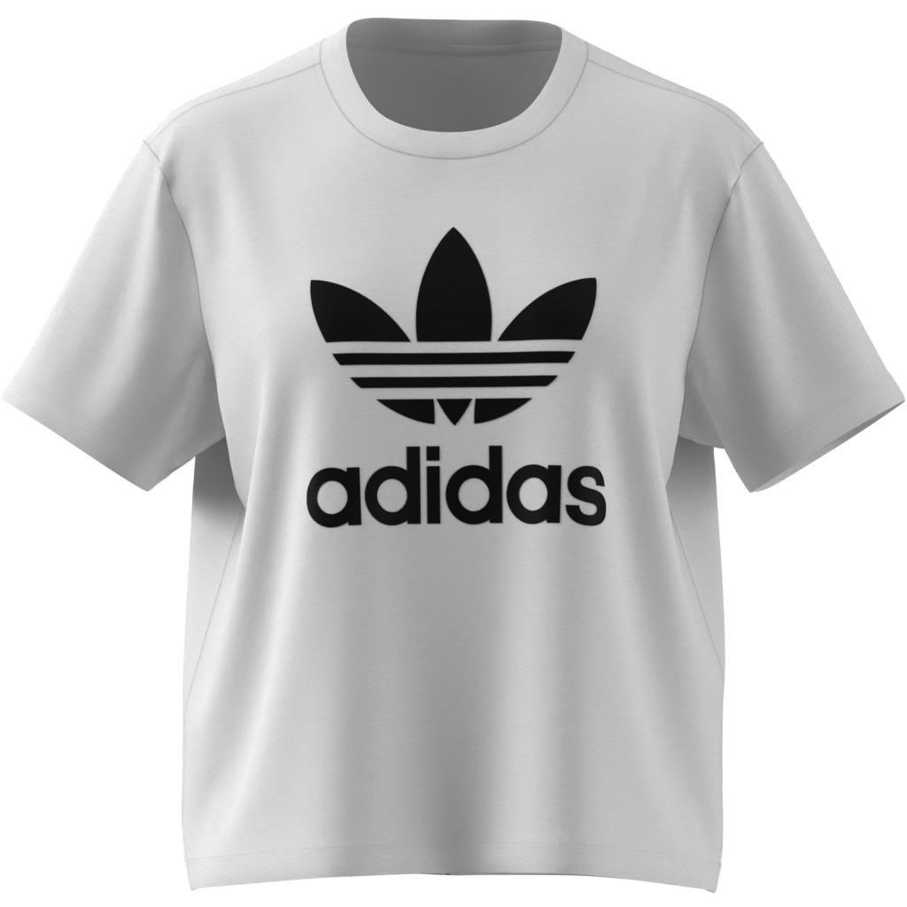 Adicolor Trefoil Boxy T-Shirt, White, , large image number 12