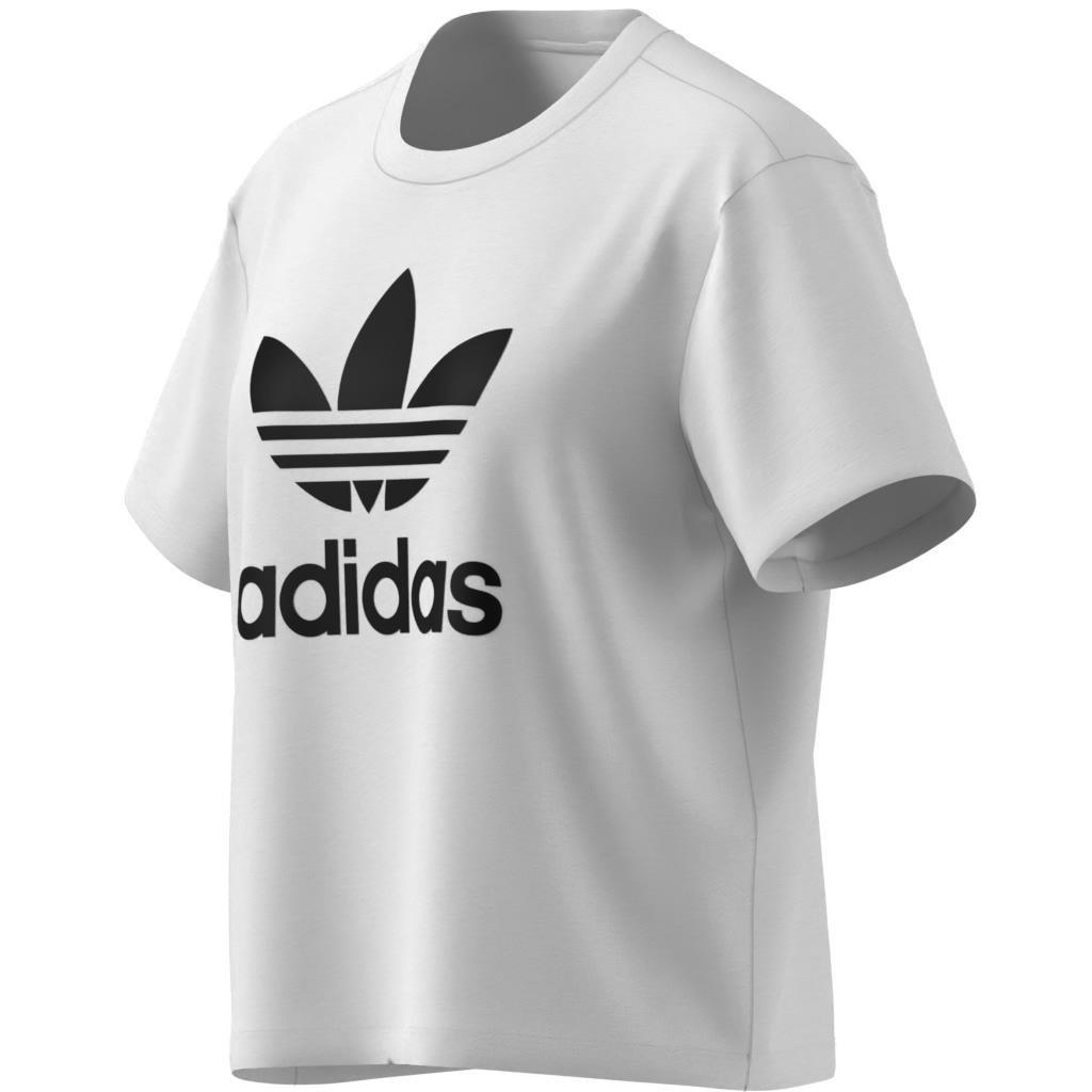 Adicolor Trefoil Boxy T-Shirt, White, , large image number 14