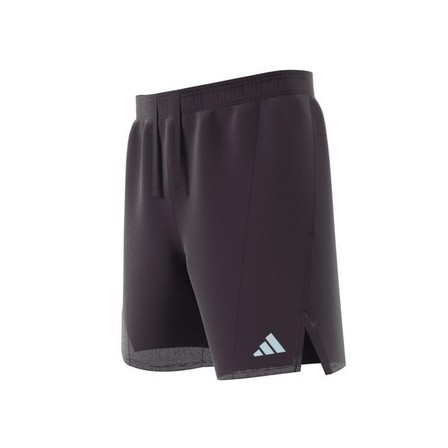 Men Designed For Training Hiit Workout Heat.Rdy Shorts, Purple, A701_ONE, large image number 10