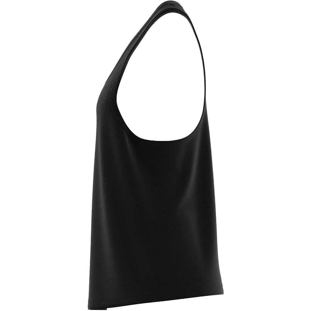 Train Essentials Minimal Branding Racerback Tank Top, Black, A701_ONE, large image number 11