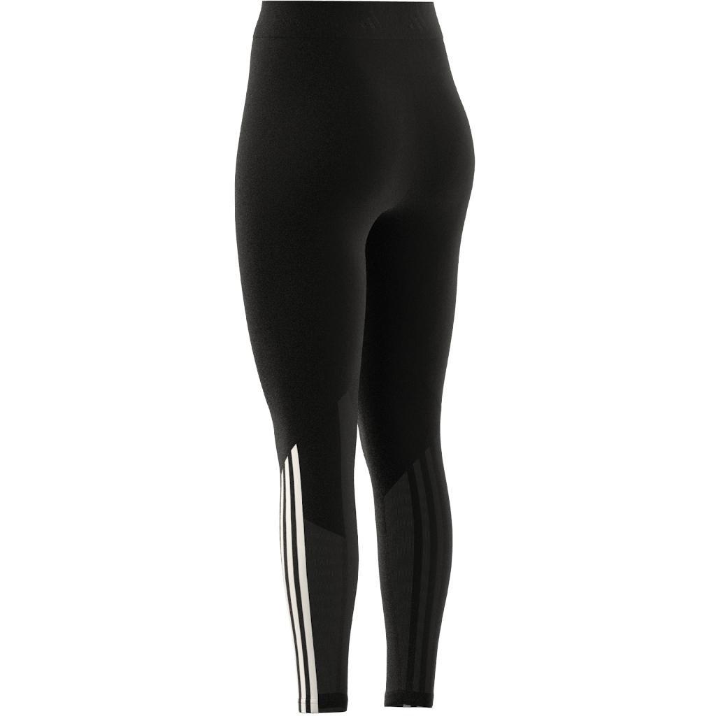 adidas Performance HYPERGLAM FULL LENGTH - Leggings - black/white/black 