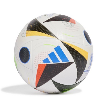 Unisex Euro 24 Competition Football, White, A701_ONE, large image number 0