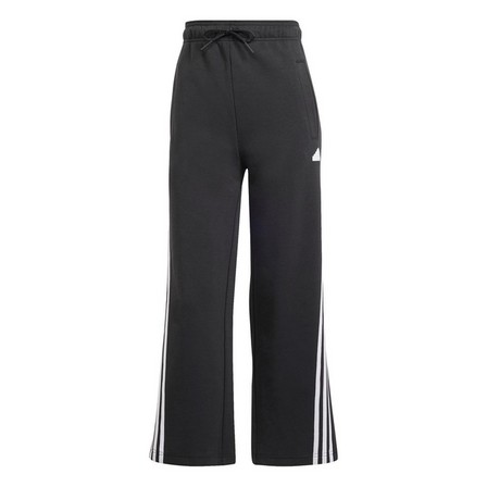 Women Future Icons 3-Stripes Open Hem Joggers, Black, A701_ONE, large image number 2