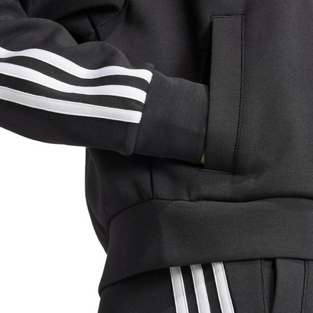 Women Future Icons 3-Stripes Full Zip Hoodie, Black, A701_ONE, large image number 6