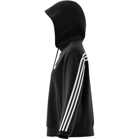 Women Future Icons 3-Stripes Full Zip Hoodie, Black, A701_ONE, large image number 10
