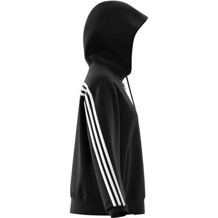 Women Future Icons 3-Stripes Full Zip Hoodie, Black, A701_ONE, large image number 12