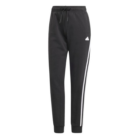 Women Future Icons 3-Stripes Regular Joggers, Black, A701_ONE, large image number 2