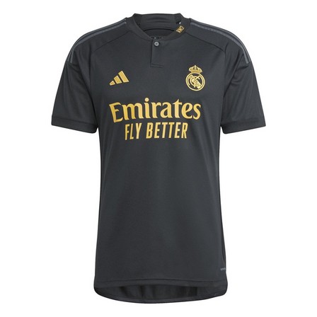 Men Real Madrid 23/24 Third Jersey, Black, A701_ONE, large image number 3