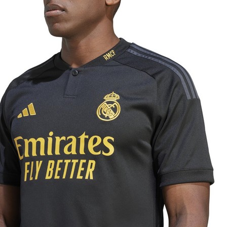 Men Real Madrid 23/24 Third Jersey, Black, A701_ONE, large image number 8