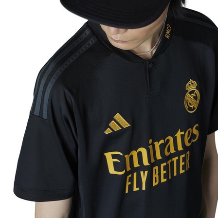 Men Real Madrid 23/24 Third Jersey, Black, A701_ONE, large image number 10