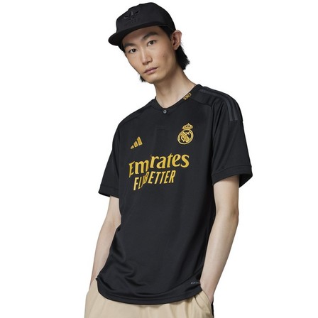 Men Real Madrid 23/24 Third Jersey, Black, A701_ONE, large image number 14
