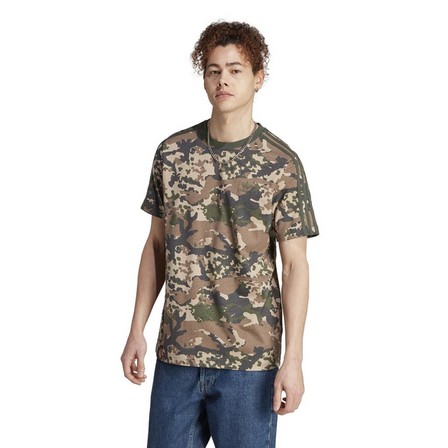 Men Graphics Camo T-Shirt, Green, A701_ONE, large image number 7