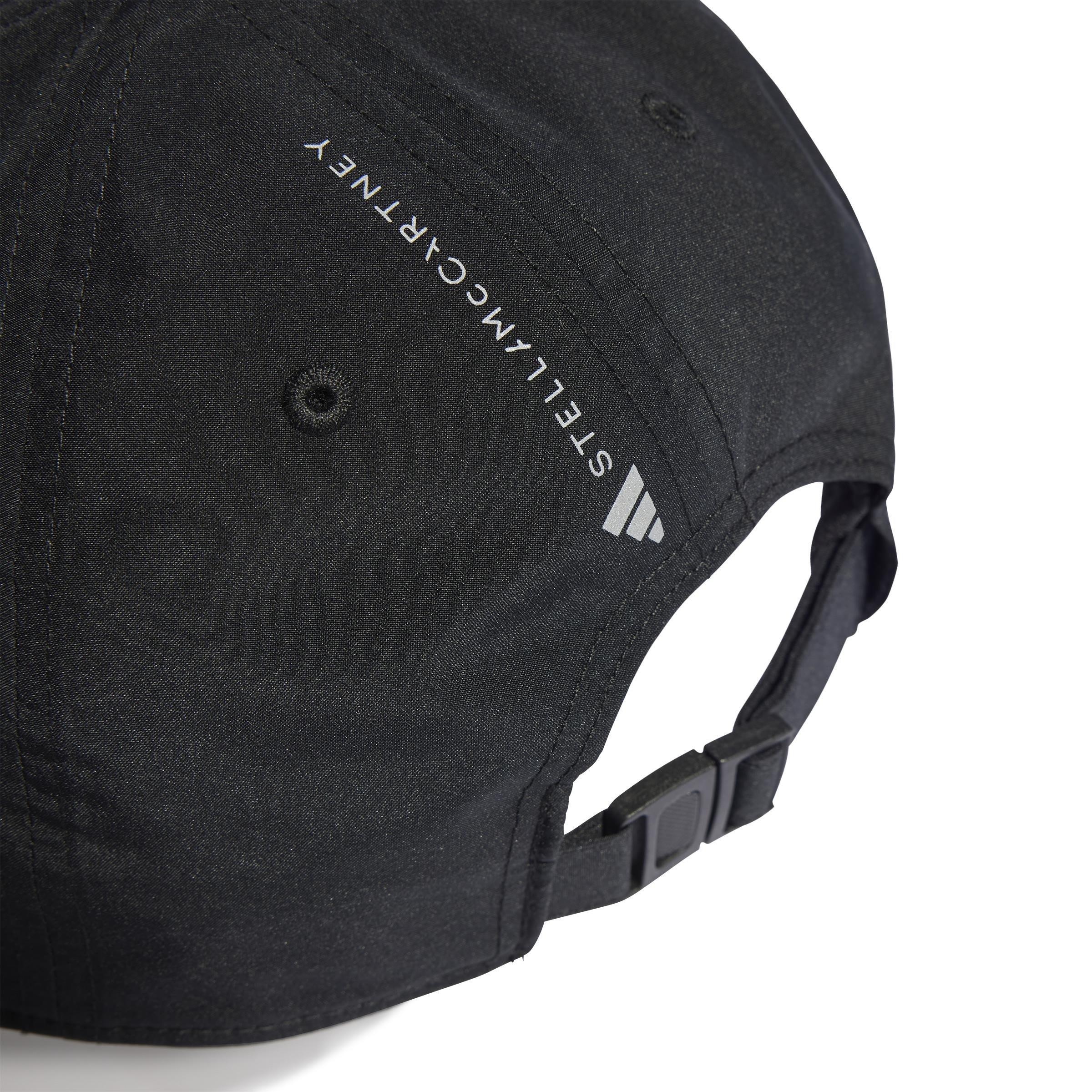 adidas by Stella McCartney Cap, Black, A701_ONE, large image number 3