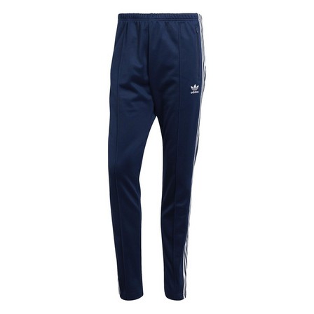 Men Adicolor Classics Beckenbauer Tracksuit Bottoms, Blue, A701_ONE, large image number 0