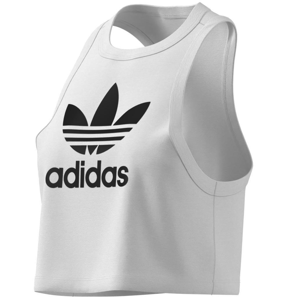 Trefoil Tank Top, White, A701_ONE, large image number 8