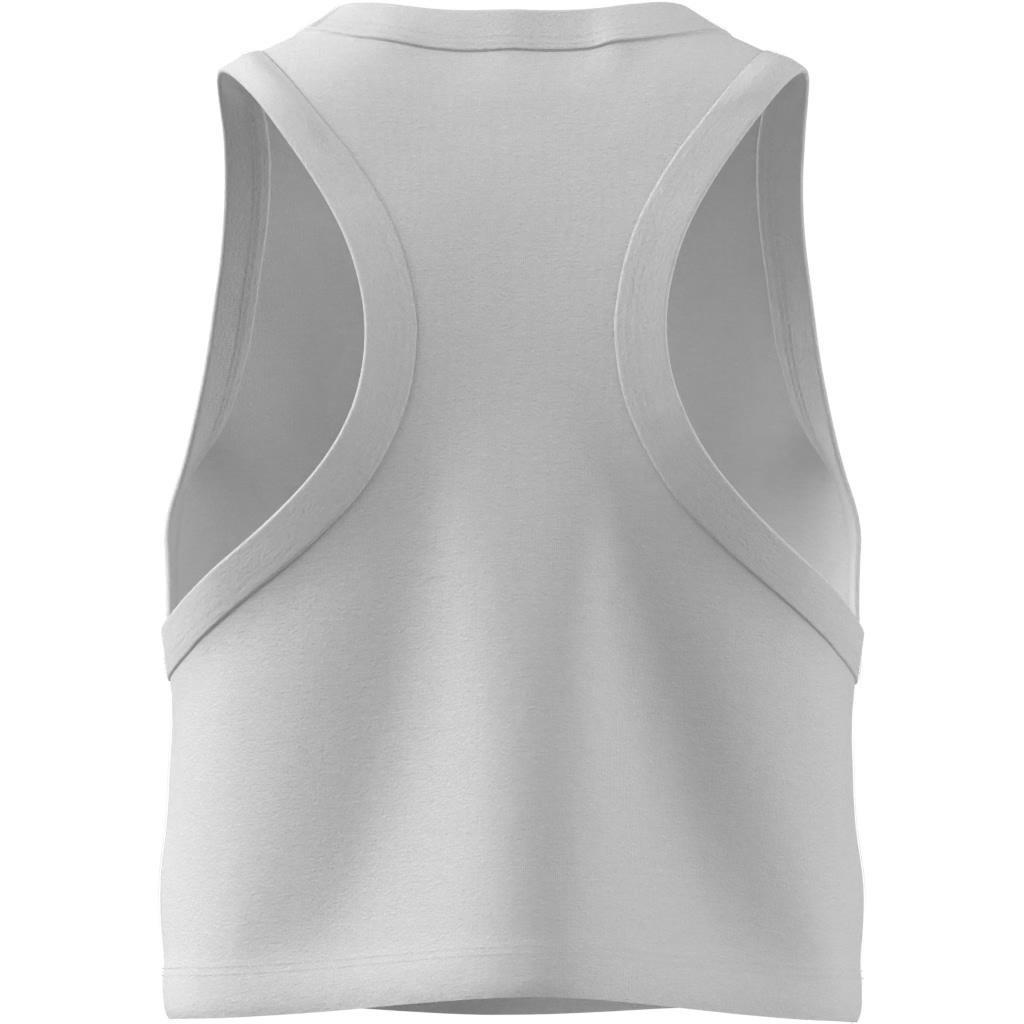 Trefoil Tank Top, White, A701_ONE, large image number 9