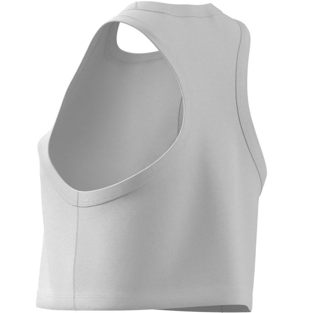 Trefoil Tank Top, White, A701_ONE, large image number 13