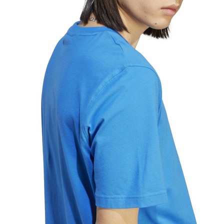 Men Trefoil T-Shirt, Blue, A701_ONE, large image number 6
