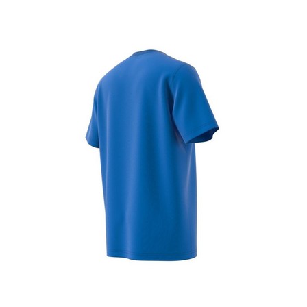 Men Trefoil T-Shirt, Blue, A701_ONE, large image number 15
