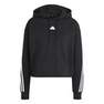 Women Future Icons 3-Stripes Hoodie, Black, A701_ONE, thumbnail image number 1