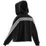 Women Future Icons 3-Stripes Hoodie, Black, A701_ONE, thumbnail image number 5
