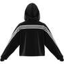 Women Future Icons 3-Stripes Hoodie, Black, A701_ONE, thumbnail image number 7