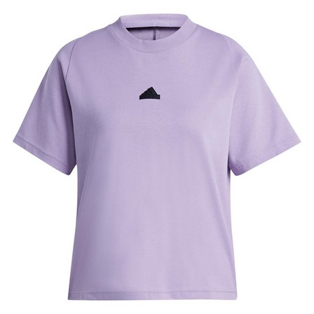Women Z.N.E. T-Shirt, Purple, A701_ONE, large image number 2
