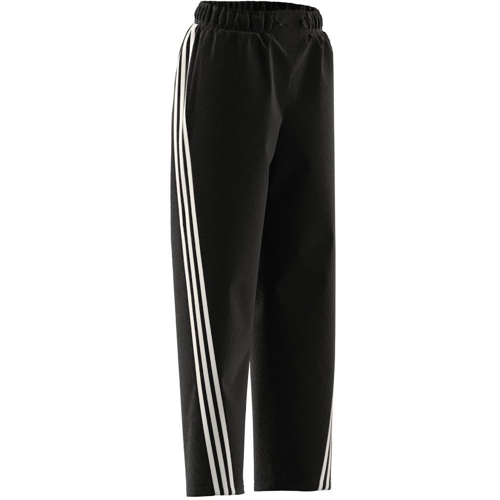 Future Icons 3-Stripes Woven Tracksuit Bottoms, Black, A701_ONE, large image number 8