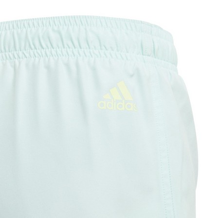 Kids Boys Sportswear Essentials Logo Clx Swim Shorts, Green, A701_ONE, large image number 4