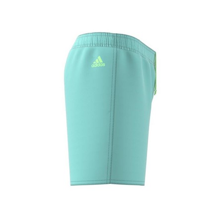 Kids Boys Sportswear Essentials Logo Clx Swim Shorts, Green, A701_ONE, large image number 6