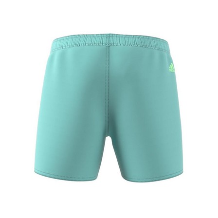 Kids Boys Sportswear Essentials Logo Clx Swim Shorts, Green, A701_ONE, large image number 7