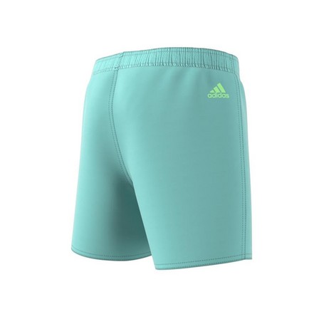 Kids Boys Sportswear Essentials Logo Clx Swim Shorts, Green, A701_ONE, large image number 10