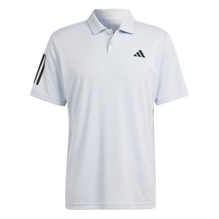 Men Club 3-Stripes Tennis Polo Shirt, Blue, A701_ONE, large image number 2