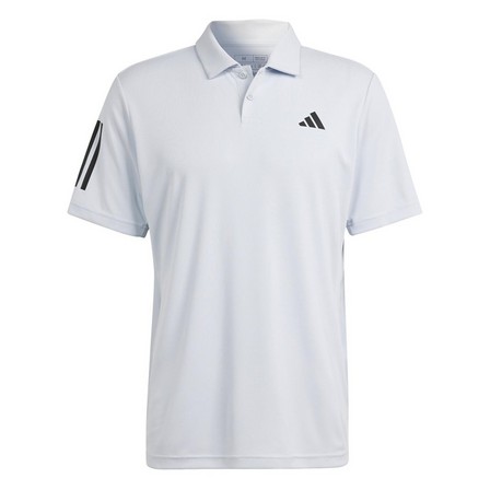 Men Club 3-Stripes Tennis Polo Shirt, Blue, A701_ONE, large image number 3
