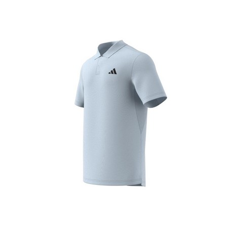Men Club 3-Stripes Tennis Polo Shirt, Blue, A701_ONE, large image number 14