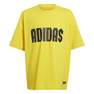 Unisex Kids Adidas X Classic Lego T-Shirt, Yellow, A701_ONE, thumbnail image number 0