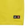 Unisex Kids Adidas X Classic Lego T-Shirt, Yellow, A701_ONE, thumbnail image number 4