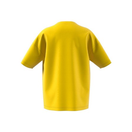 Unisex Kids Adidas X Classic Lego T-Shirt, Yellow, A701_ONE, large image number 8