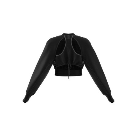 Women Adidas Designed By Rui Zhou Sweatshirt, Black, A701_ONE, large image number 6