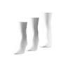 Unisex Cushioned Crew Socks 3 Pairs, White, A701_ONE, thumbnail image number 4