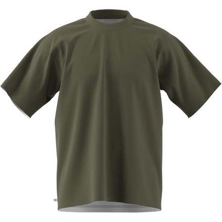 Men Adicolor Contempo T-Shirt, Green, A701_ONE, large image number 4