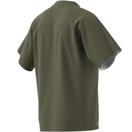 Men Adicolor Contempo T-Shirt, Green, A701_ONE, large image number 5