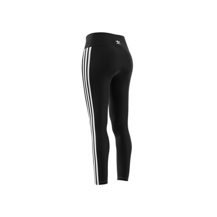 Women 3-Stripes Leggings, Black, A701_ONE, large image number 8