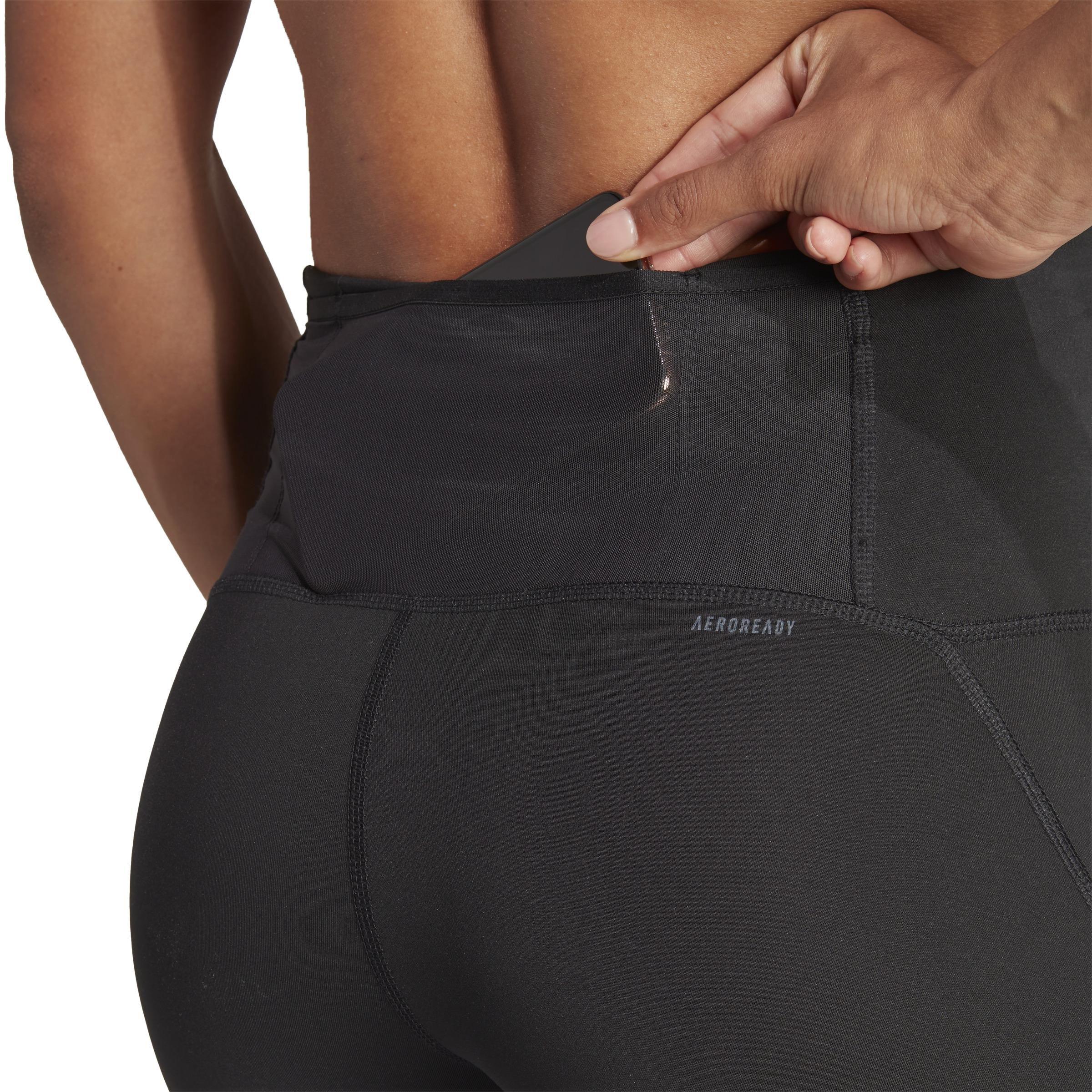 Adizero Essentials Full-Length Leggings, Black, , large image number 5