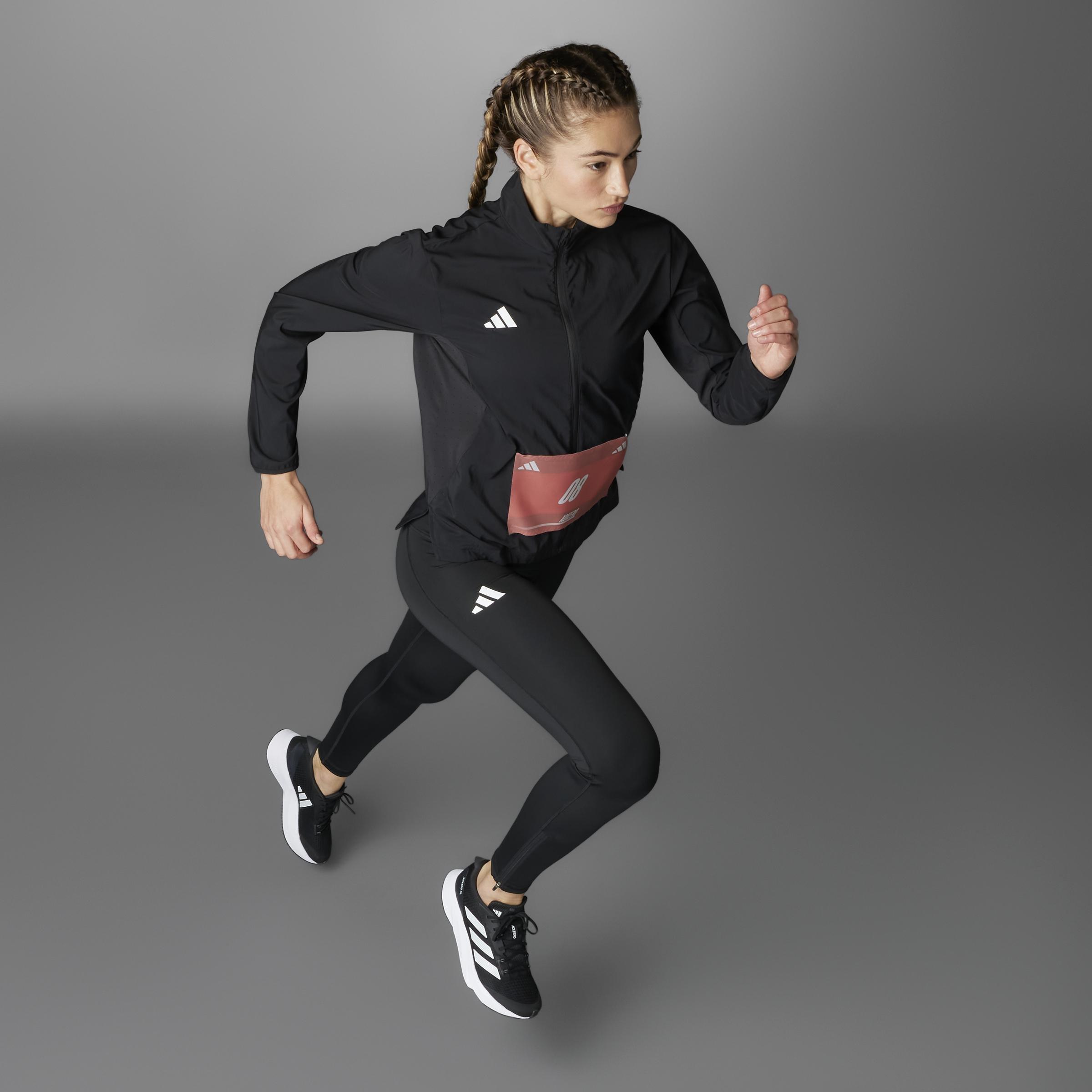 Adizero Essentials Full-Length Leggings, Black, , large image number 7