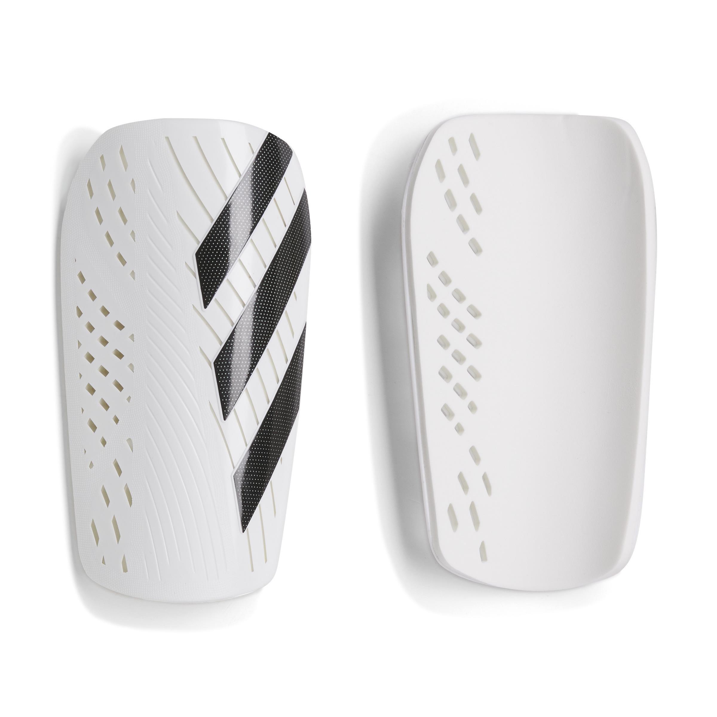 Unisex Tiro Club Shin Guards, White, , large image number 0
