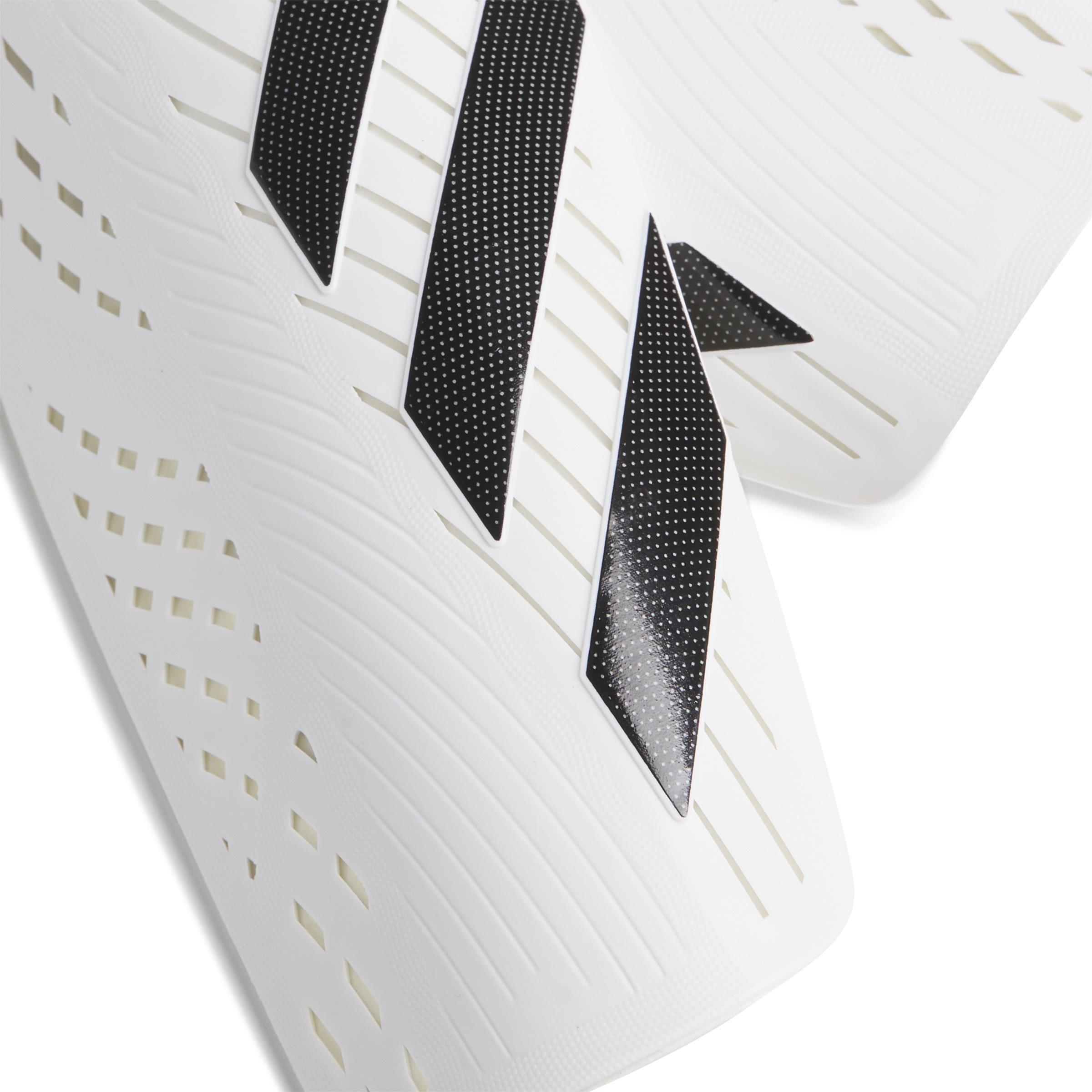 Unisex Tiro Club Shin Guards, White, , large image number 2